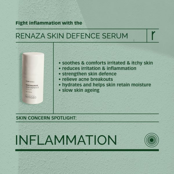 skin concerns, inflammation, inflammageing, skin inflammation, sensitive skin, niacinamide